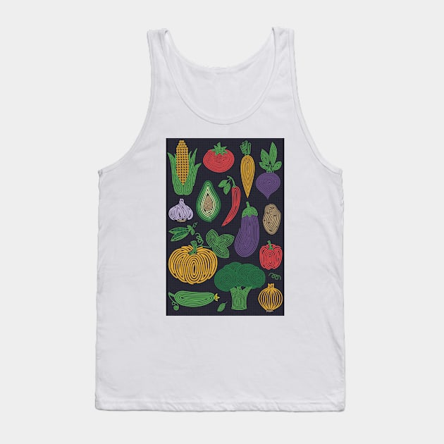 Vegan set Tank Top by runlenarun